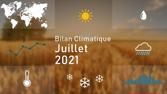 Bilan climatique de juillet 2021